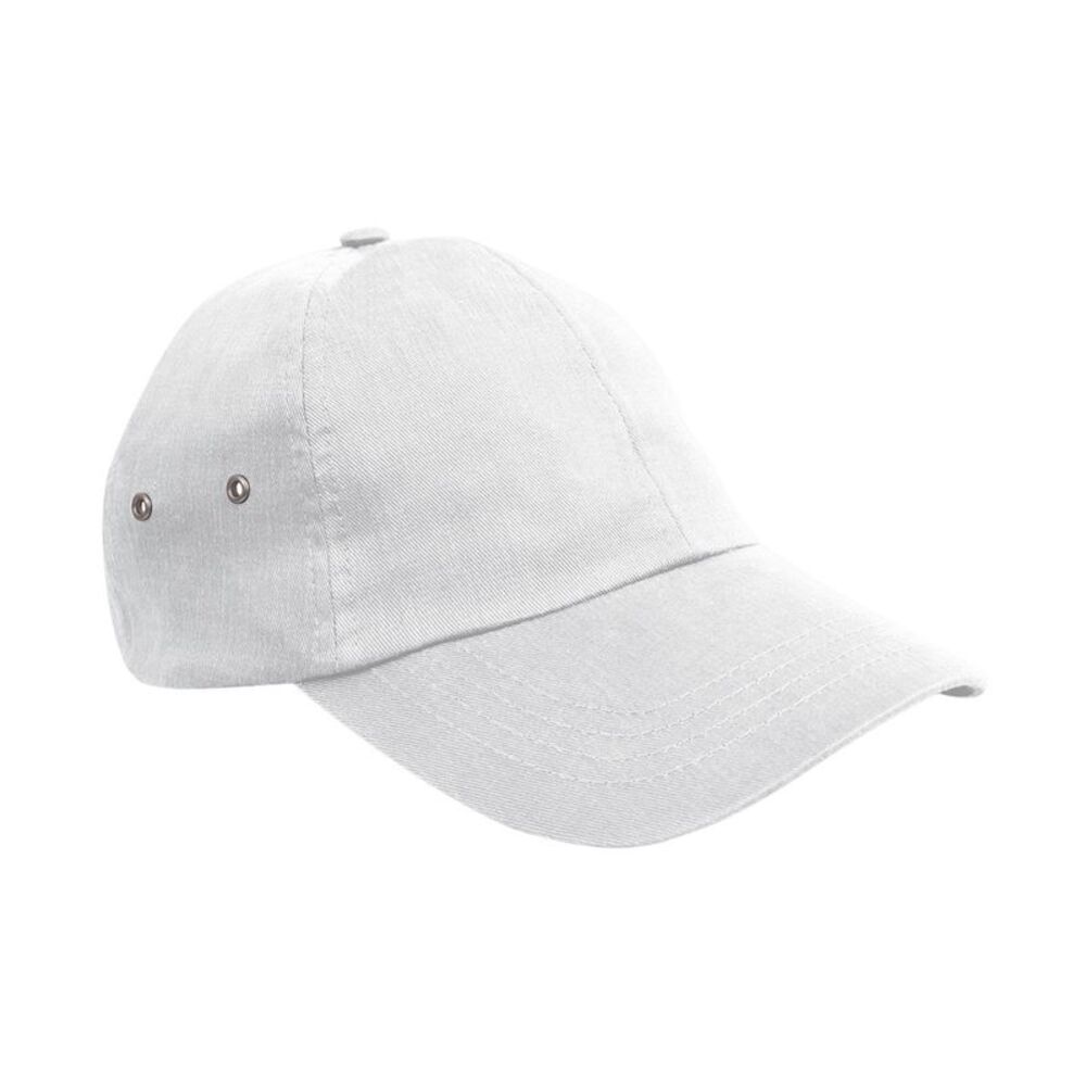 Result Headwear Plush Baseball Cap / White
